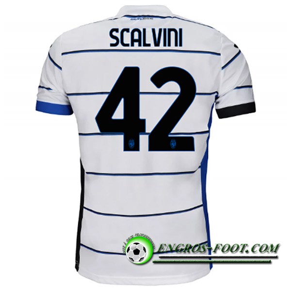 Maillot de Foot Atalanta (SCALVINI #42) 2023/2024 Exterieur