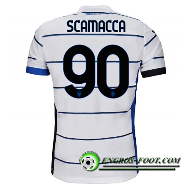 Maillot de Foot Atalanta (SCAMACCA #90) 2023/2024 Exterieur