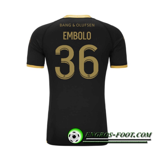 Maillot de Foot AS Monaco (EMBOLO #36) 2023/2024 Exterieur