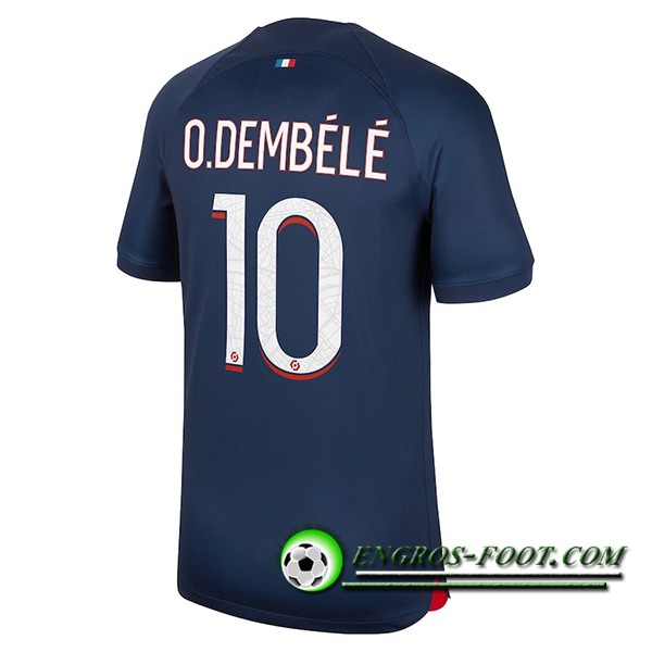 Maillot de Foot PSG (O.DEMBÉLÉ #10) 2023/2024 Domicile