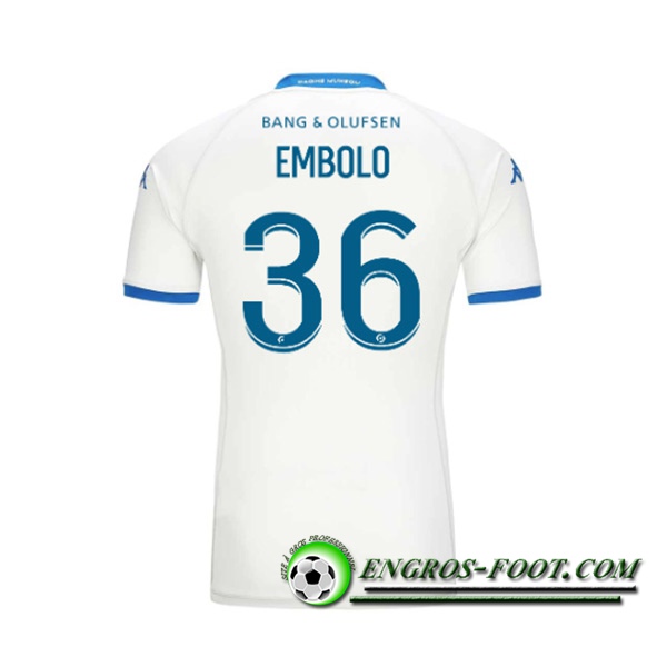 Maillot de Foot AS Monaco (EMBOLO #36) 2023/2024 Third