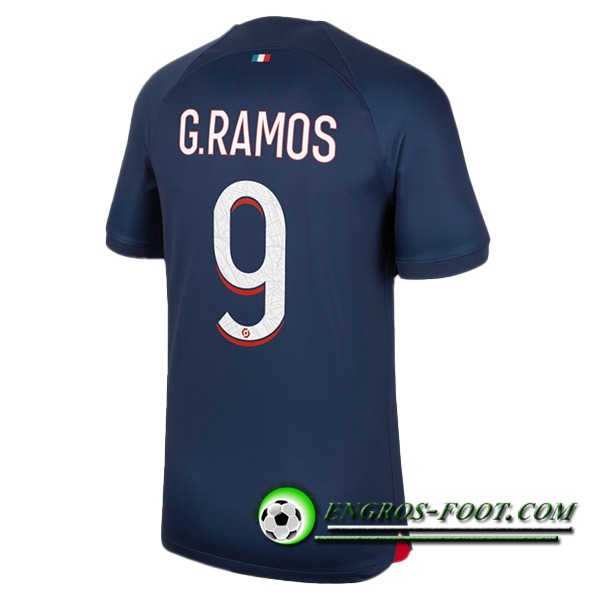 Maillot de Foot PSG (G.RAMOS #9) 2023/2024 Domicile