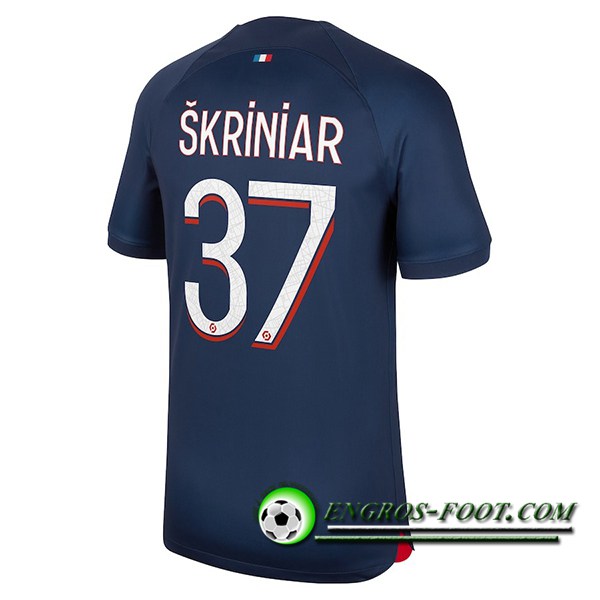 Maillot de Foot PSG (SKRINIAR #37) 2023/2024 Domicile