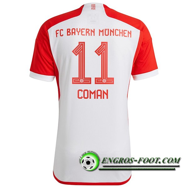 Maillot de Foot Bayern Munich (COMAN #11) 2023/2024 Domicile