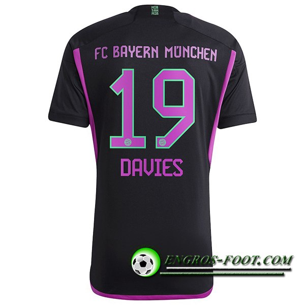 Maillot de Foot Bayern Munich (DAVIES #19) 2023/2024 Exterieur