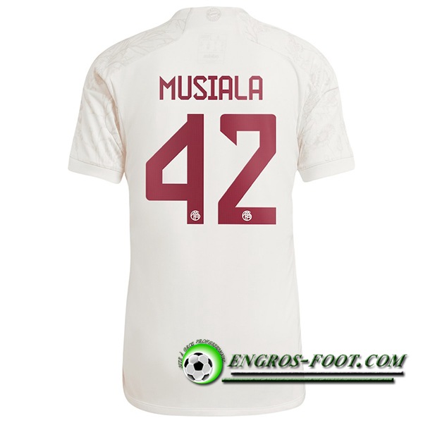 Maillot de Foot Bayern Munich (MUSIALA #42) 2023/2024 Third