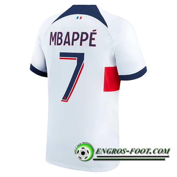 Maillot de Foot PSG (MBAPPÉ #7) 2023/2024 Exterieur