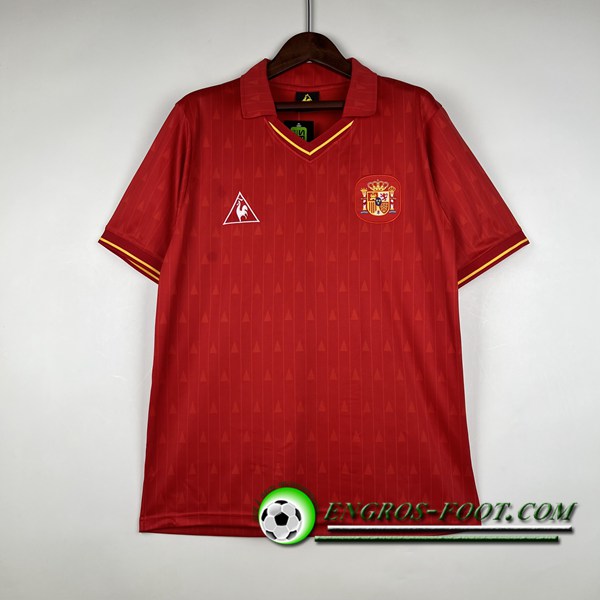 Maillot de Foot Espagne Retro Domicile 1988/1991