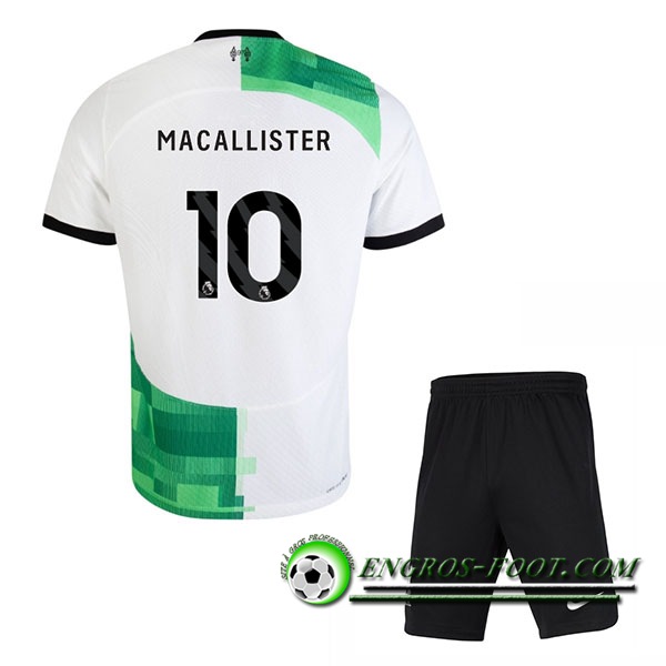 Maillot de Foot Liverpool (MAC ALLISTER #10) Enfants 2023/2024 Exterieur