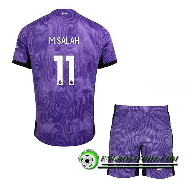 Maillot de Foot Liverpool (M.SALAH #11) Enfants 2023/2024 Third