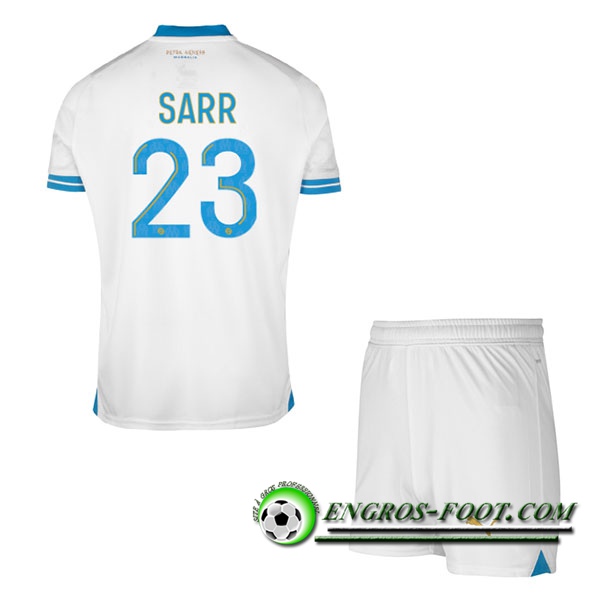 Maillot de Foot Marseille (SARR #23) Enfants 2023/2024 Domicile