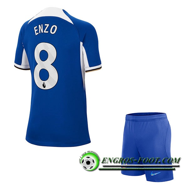 Maillot de Foot Chelsea (NKUNKU #8) Enfants 2023/2024 Domicile