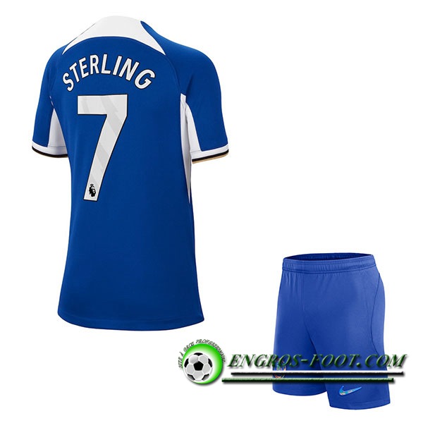 Maillot de Foot Chelsea (STERLING #7) Enfants 2023/2024 Domicile