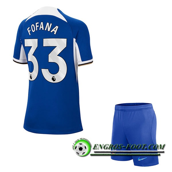 Maillot de Foot Chelsea (FOFANA #33) Enfants 2023/2024 Domicile