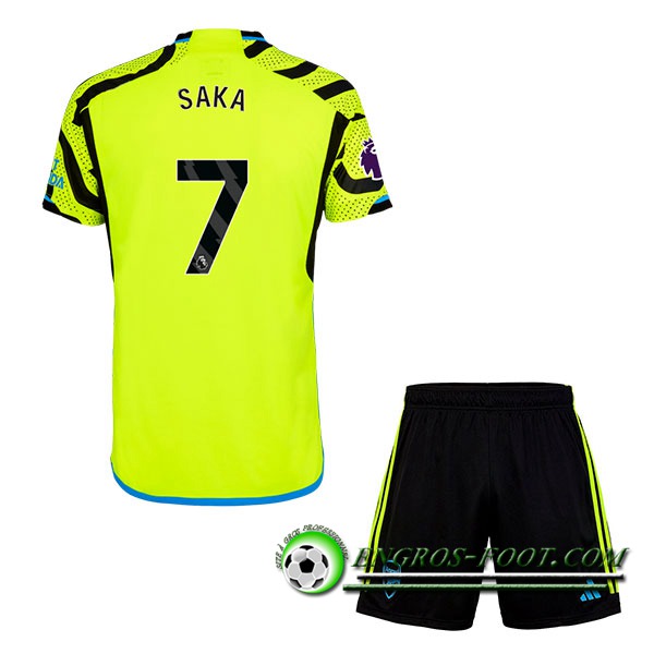 Maillot de Foot Arsenal (SAKA #7) Enfants 2023/2024 Exterieur