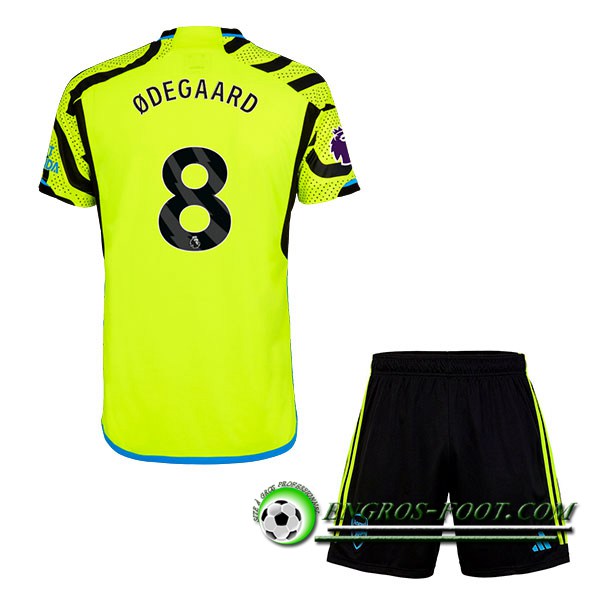 Maillot de Foot Arsenal (ØDEGAARD #8) Enfants 2023/2024 Exterieur