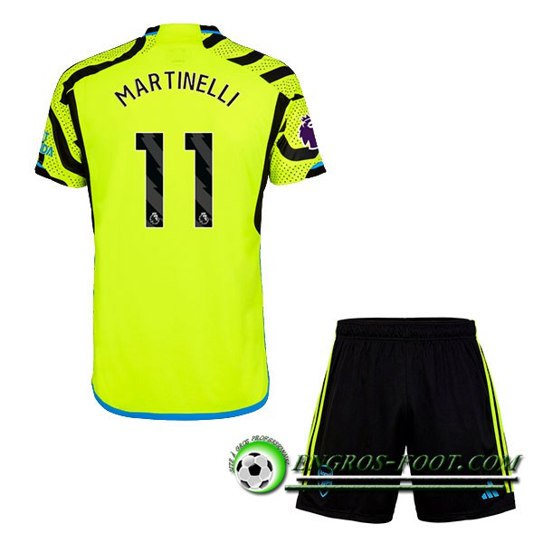 Maillot de Foot Arsenal (MARTINELLI #11) Enfants 2023/2024 Exterieur