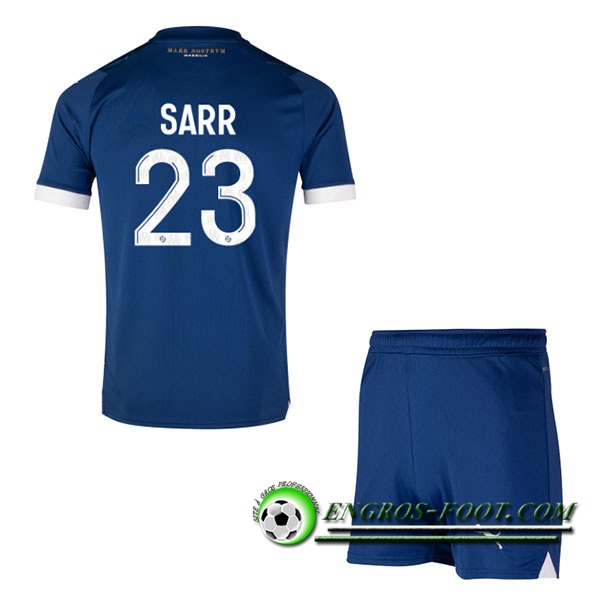 Maillot de Foot Marseille (SARR #23) Enfants 2023/2024 Exterieur