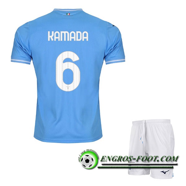 Maillot de Foot SS Lazio (KAMADA #6) Enfants 2023/2024 Domicile