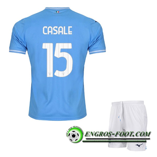 Maillot de Foot SS Lazio (CASALE #15) Enfants 2023/2024 Domicile