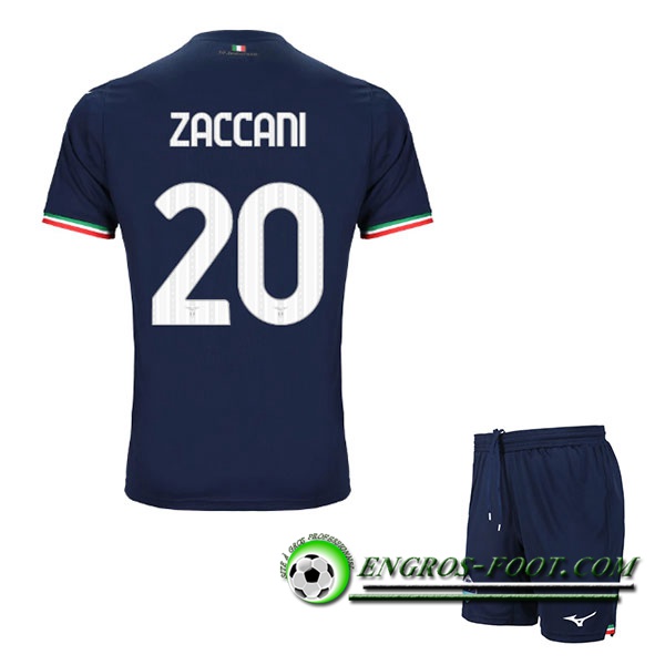 Maillot de Foot SS Lazio (ZACCAGNI #20) Enfants 2023/2024 Exterieur