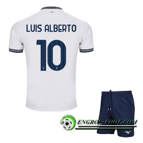 Maillot de Foot SS Lazio (LUIS ALBERTO #10) Enfants 2023/2024 Third