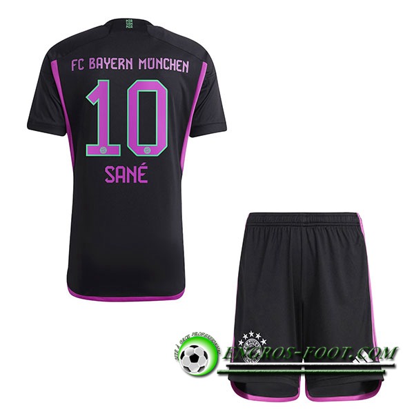 Maillot de Foot Bayern Munich (SANÉ #10) Enfants 2023/2024 Exterieur