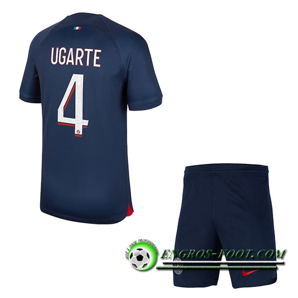 Maillot de Foot PSG (UGARTE #4) Enfants 2023/2024 Domicile