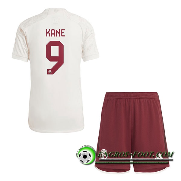 Maillot de Foot Bayern Munich (KANE #9) Enfants 2023/2024 Third