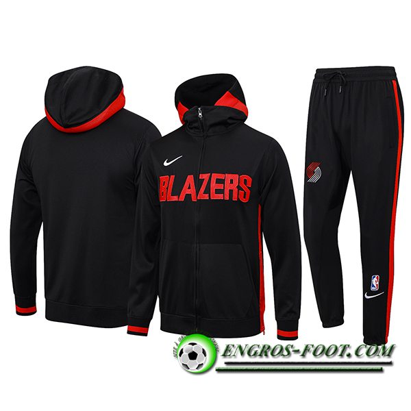 Ensemble Survetement de Foot Portland Trail Blazers Noir 2023/2024