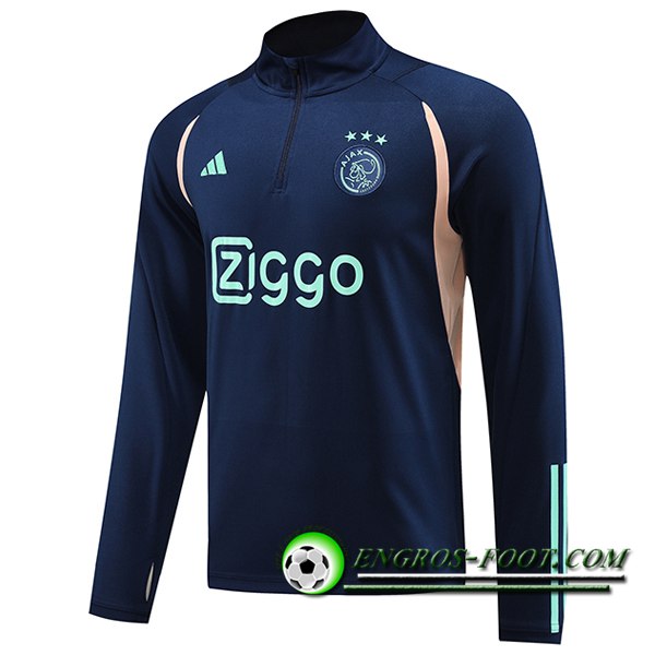 Sweatshirt Training Ajax Madrid Bleu 2023/2024