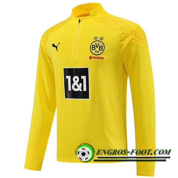 Sweatshirt Training Dortmund Jaune 2023/2024