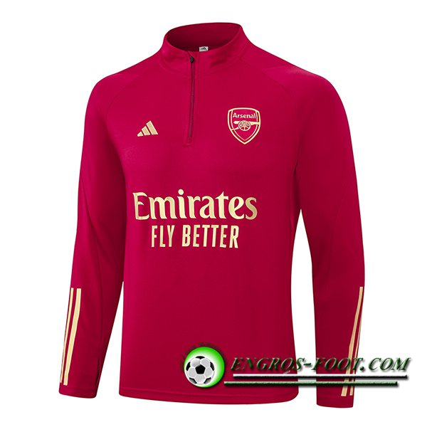 Sweatshirt Training Arsenal Rouge 2023/2024 -03