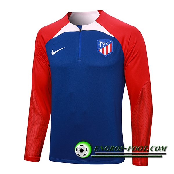 Sweatshirt Training Atletico Madrid Bleu 2023/2024