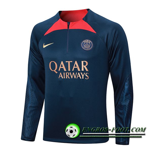 Sweatshirt Training PSG Bleu Marine 2023/2024 -02