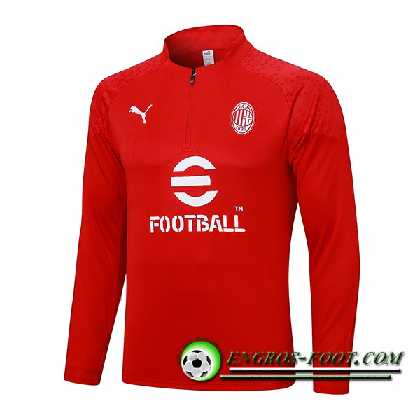 Sweatshirt Training Milan AC Rouge 2023/2024