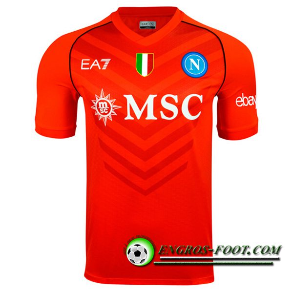 Maillot de Foot SSC Naples Rouge 2023/2024