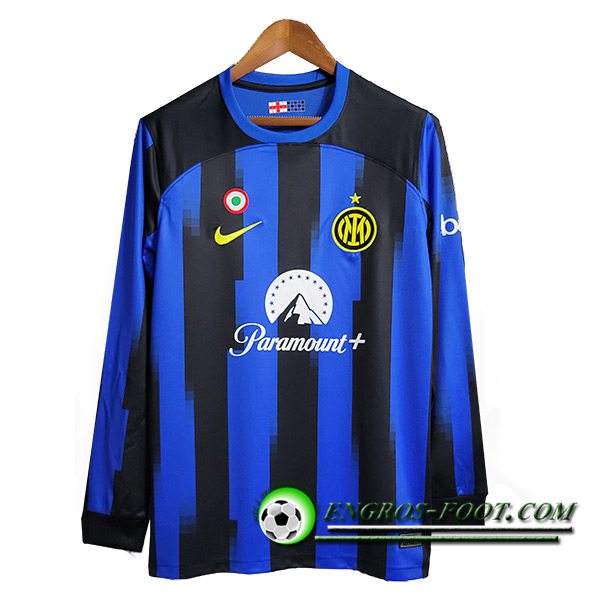 Maillot de Foot Inter Milan Manche Longue Domicile 2023/2024