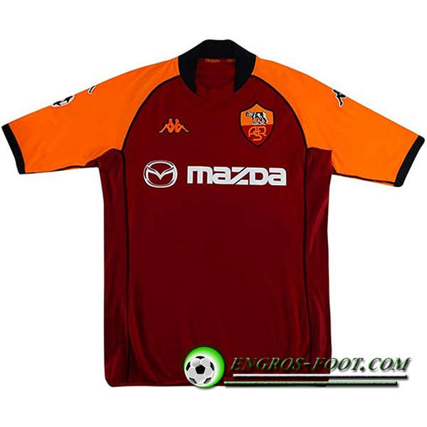 Maillot de Foot AS Roma Retro Domicile 2002/2003