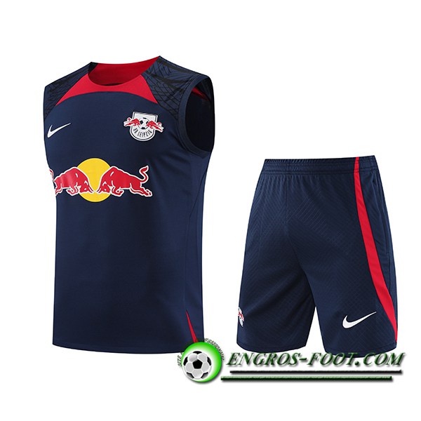 Ensemble Training Debardeur + Shorts RB Leipzig Bleu Marine 2023/2024