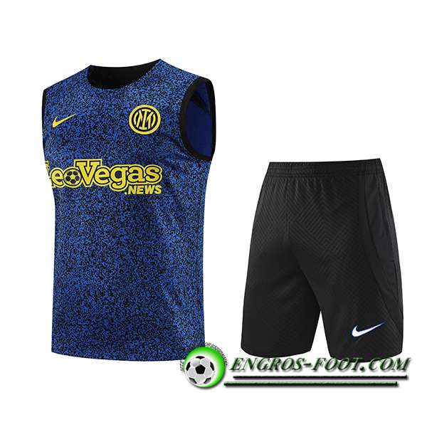 Ensemble Training Debardeur + Shorts Inter Milan Bleu Marine 2023/2024