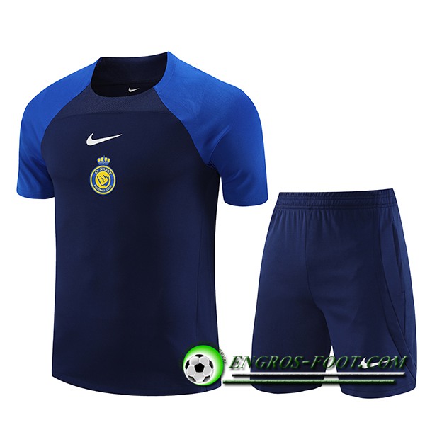 Ensemble Training T-Shirts + Shorts Al-Nassr FC Bleu Marine 2023/2024