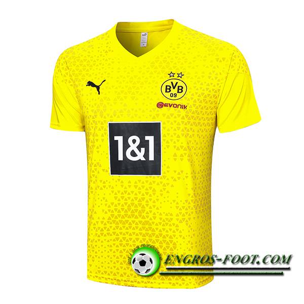 Training T-Shirts Dortmund Jaune 2023/2024 -02