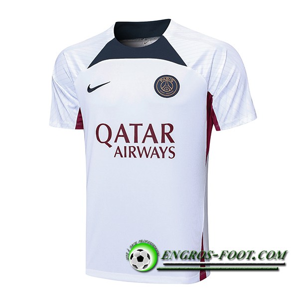 Training T-Shirts PSG Blanc 2023/2024 -05