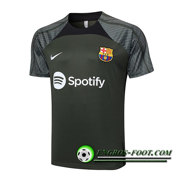 Training T-Shirts FC Barcelone Vert 2023/2024 -06