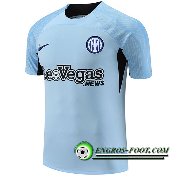 Training T-Shirts Inter Milan Bleu Clair 2023/2024 -02