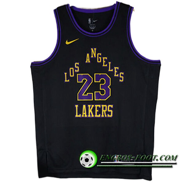 Maillot Los Angeles Lakers (JAMES #23) 2023/24 Noir