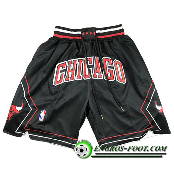 Shorts NBA Chicago Bulls 2023/24 Noir