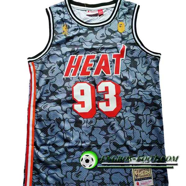 Maillot Miami Heat (BAPE #93) 2023/24 Bleu/Noir