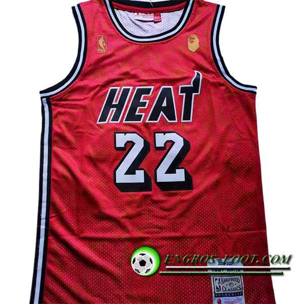 Maillot Miami Heat (BUTLER #22) 2023/24 Rouge -04